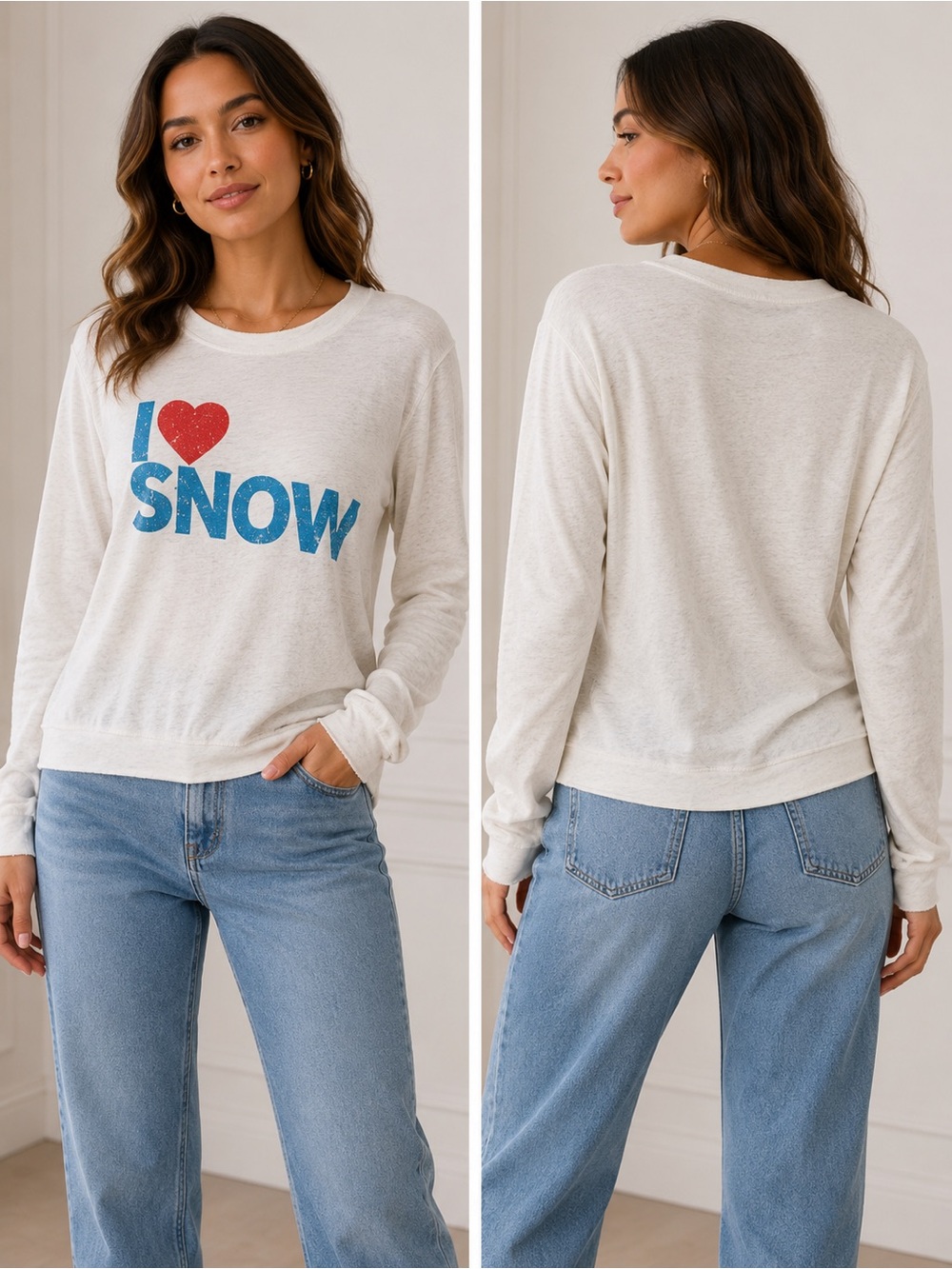 Chaser NWT light fussy long sleeves Sweatshirt.